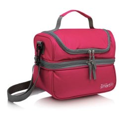 Smartlife Barrel Shape Lunch Bag Pink