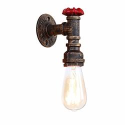 Ywy Newrays Industrial Steampunk Lighting Iron Water Pipe Wall Lamp Steam Punk Sconce Lights For Restaurant Bar