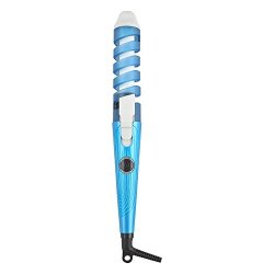 Vinmax Curl Perfect Style Ceramic Curling Iron 3 4 Inch 30 Seconds Quick Heating Blue