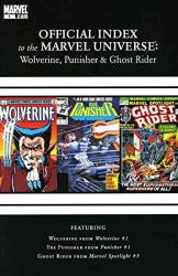Wolverine Punisher And Ghost Rider: Official Index To The Marvel Universe 1 Fn Marvel Comic Book