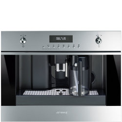 Smeg Coffee Maker 60 X 45 Cm Fully Automatic For Coffee Beans Line Classic St Steel