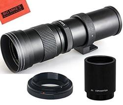 High-power 420-1600MM F 8.3 HD Manual Telephoto Zoom Lens For Canon Digital Slr Cameras