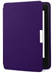 Kindle Paperwhite Leather Cover Royal Purple