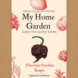 Chocolate Carolina Reaper Chilli Pepper Grow Kit Worlds Hottest Chilli