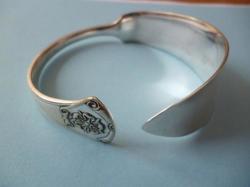 Awesome Knife Bangle Or Bracelet. New Condition. Silver Plated.