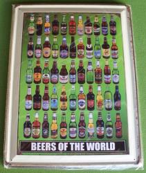 New Sign Metal "beers Of The World
