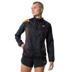 New Balance Women's Reflective Accelerate Jacket - Black Multi - XL