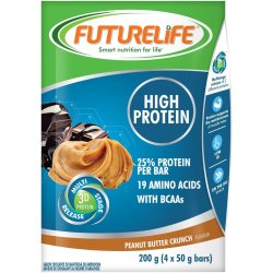 High Protein Smartbar Peanut Butter Crunch - 4 X 50G