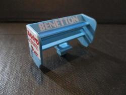 Scalextric - Benetton F1 Rear Wing No 5 New 1:32 Scale