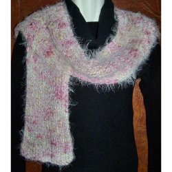 Pa:scrvs:u -cosy Beautiful Handknitted Scarf- Colours As Per Scanned Image 18