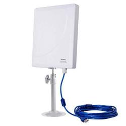Dionlink Outdoor High Gain Wi-fi Antenna Long Range USB Wi-fi Extender Antenna For Pcs Support 600MBPS Ac 802.11AC Dual Band 2.4 & 5 Ghz