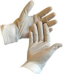 Latex Examination Gloves Large Pair