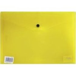 A4 Document Envelopes 12 Pack Yellow