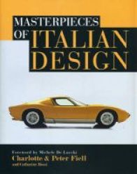 Masterpieces Of Italian Design Hardcover