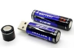 Usbbatt USB Battery Charger Includes +2 Aa Batteries