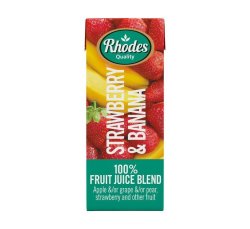 Fruit Juice Blend Strawberry And Banana 24 X 200ML