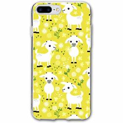 Pjmbfs-s Baby Goats With Flower Case For Apple Iphone 8 Plus And Iphone 7 Plus 5.5-INCH