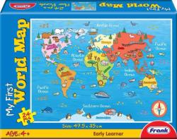 Franke Frank 24 Piece Puzzle My First World Map