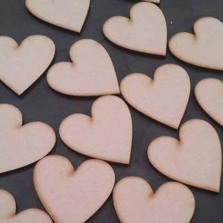 Wooden Hearts Bulk Pack Of 100