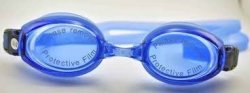 Swimming Goggles For Kids - Anti Fog - Silicone Strap - Blue
