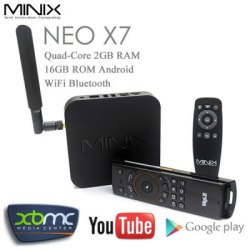 Minix Neo X7 Quad - Core Android Tv Box Mini Pc Kit 2gb 16gb Wifi Bluetooth Home Media Player + Mele