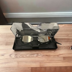 Tracer X Racing Mirrored Racing Goggles Swim Wear Accessories