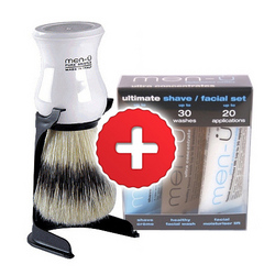 Men-u Shaving Brush & Shave Set