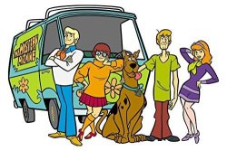 Chicbanners Scooby Doo Mystery Machine 3D V1 Wall Sticker Self Adhesive Poster Wall Art Size 1000MM Wide X 600MM Deep Large
