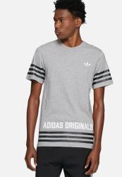 Adidas Originals Street Group Tee - Medium Grey Heather