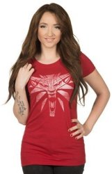 The Witcher 3 White Wolf Women's T-shirt Large