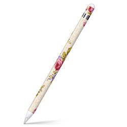 Igsticker Ultra Thin Protective Body Stickers Skins Universal Decal Cover For Apple Pencil 1ST Generation Apple Pencil Not Included 011054 Flower Flour Pink