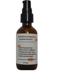 Organic Camellia Oil Serum With Allantoin COQ-10 Msm And Pure Hyaluronic Acid 2.3 Fl.oz