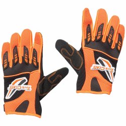 Craf Limited Edit. Medium Racing Glove Orange Syn. Leather