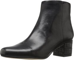 Sam Edelman Women's Edith Black Modena Calf Leather Boot 5 M