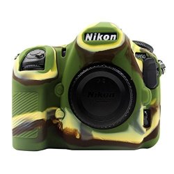 Puluz Soft Silicone Protective Case For Nikon D850 Camouflage