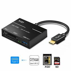Xqd sd Card Reader Adapter USB C Portable Flash Memory Card Reader Connector High Speed Up To 5GBP S Write Sd Hc xc Sony M g Series Lexar USB Mark