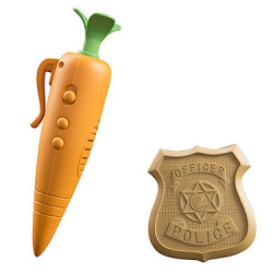Zootopia Judy's Carrot Recorder & Badge