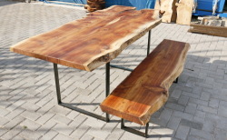 Blackwood Table & Bench