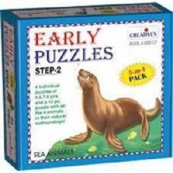 Creative& 39 S Early Puzzle Step II - Sea Animals