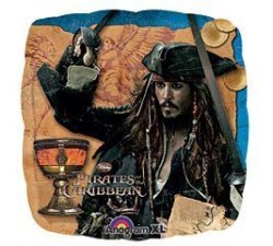 Pirates Of The Caribbean 4 - Foil Balloon Party Accessory