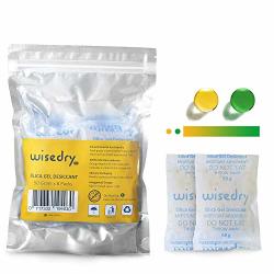 Wisedry 50 Gram [6PACKS] Rechargeable Silica Gel Desiccant Packets