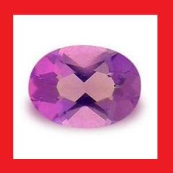 Cubic Zirconium - Vivid Purple Oval Facet - 2.02cts