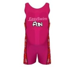 Children Kids Safety Swimfree Floatsuit Swimsuit Wetsuit Pink 4-5 Yrs