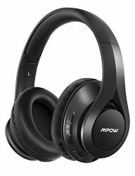Mpow 059 Ipo Bluetooth Headphones Bluetooth 5.0 Over-ear Headphones With MIC And Hi-fi Sound 20 25H Playtime Lightweight Foldable Protein Earpads For Travel work