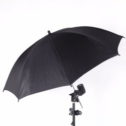 40 Inch Studio Softbox Photo Strobe Flash Light Reflector Black Silver Umbrella