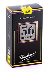 Vandoren CR5035 Bb Clarinet 56 Rue Lepic Reeds Strength 3.5 Box Of 10
