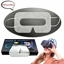 Yinqin Universal Disposable VR Mask Cover Face Cover Mask For VR VR Sanitary Mask VR Cover VR Eye Cover Mask 100 Pcs box White