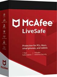 Mcafee Livesafe Unlimited 1 Year 2019