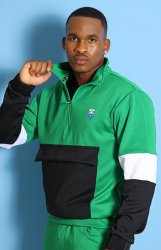 Pro Stars Men's Tracksuit - Black-green - Black-green M