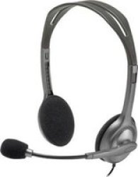 Logitech H111 Stereo Headset With MIC Grey
